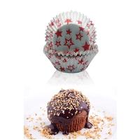 100\'lü Muffin Kağıdı Kek Kalıbı Desenli