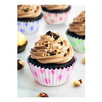 200 lü Muffin Kağıdı Kek Kalıbı Desenli