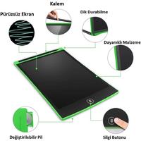 8.5 inç LCD Digital Çocuk Yazı Çizim Tableti - Beyaz