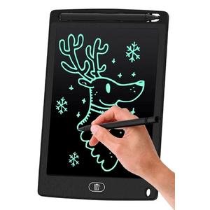 8.5 inç LCD Digital Çocuk Yazı Çizim Tableti - Siyah