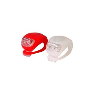Bisiklet Gidon Işığı Led İkili Kırmızı&Beyaz
