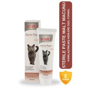 Sterile Paste 100 gr Kısırlaştırılmış Kedilere Özel Multivitaminli Malt Macunu